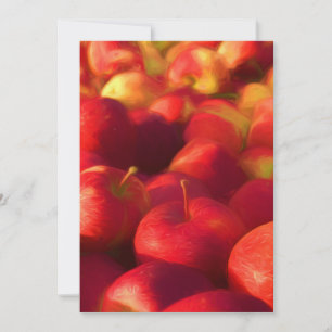 Carte De Remerciements Récolte d'Apple