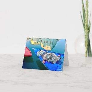 Carte De Remerciements Réflexions de Burano