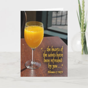 Carte De Remerciements Refresh Thank You Greeting Card