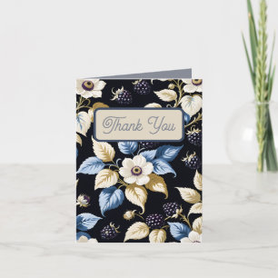Carte De Remerciements Regal Floral Elégance : Fête des mariées