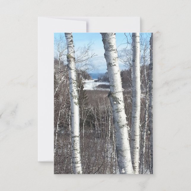 Carte De Remerciements Région de Gooseberry Falls - Côte-Nord Minnesota (Devant)