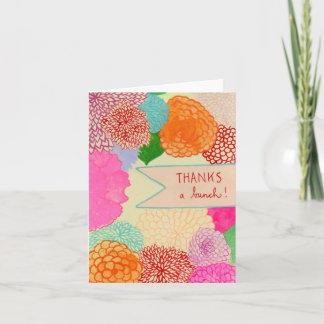 Carte De Remerciements remercie un groupe !