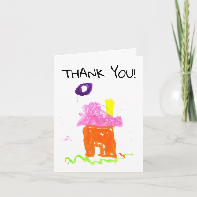 Carte De Remerciements Remerciement à un client de l'immobilier pour une  (Devant)