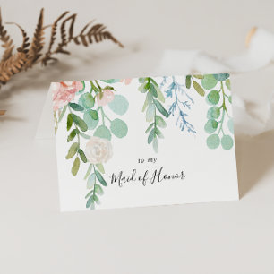 Carte De Remerciements Remerciement de fête de mariage tropical fleuri co