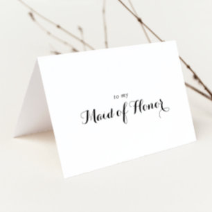 Carte De Remerciements Remerciement de la fête de mariage en calligraphie