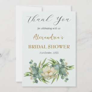 Carte De Remerciements Remerciement personnalisé pour une Baby Shower de