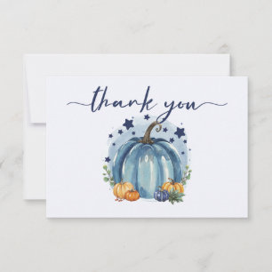 Carte De Remerciements Remerciement pour Baby Shower pour le Petit Garçon