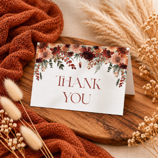 Carte De Remerciements Remerciement pour Baby Shower Tomber amoureux