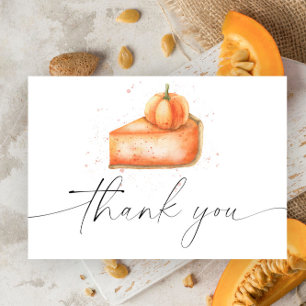 Carte De Remerciements Remerciement pour une baby shower pour un bébé tar