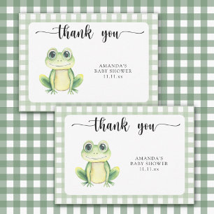Carte De Remerciements Remerciement pour une baby shower sur le thème de