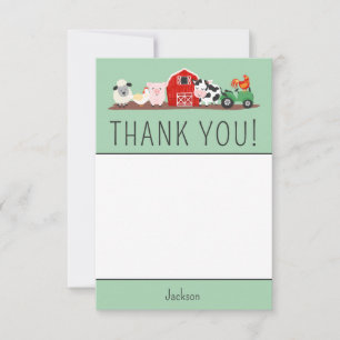 Carte De Remerciements Remerciement pour une fête d'anniversaire d'enfant