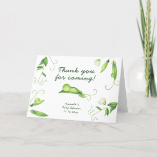 Carte De Remerciements Remerciements pour la Baby Shower de Little Sweet 