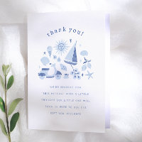 Remerciements pour la Baby Shower du Petit Garçon