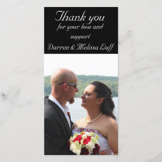 Carte De Remerciements Remerciements pour mariage