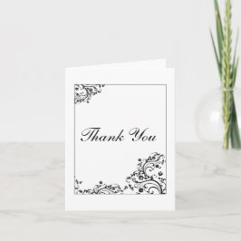 Carte De Remerciements Remous de fleur