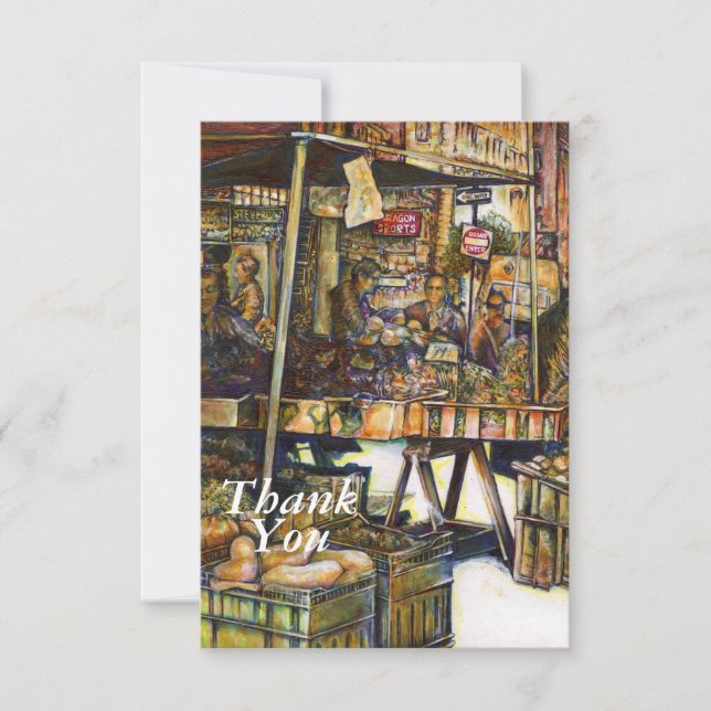 Carte De Remerciements Rend la créativité plus éclatante (Devant)