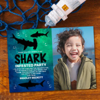 Requin infecté à tout âge Photo anniversaire