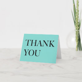 Carte De Remerciements Robin's Oeuf Blue