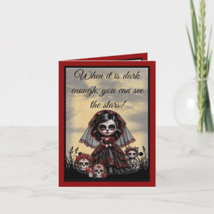 Carte De Remerciements Romance Sombre_ Princesse Sombre