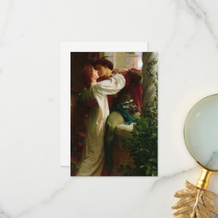 Carte De Remerciements Romeo et Juliet par Frank Dicksee