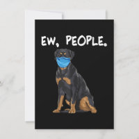 rottweiler de nouvelles personnes chien portant un