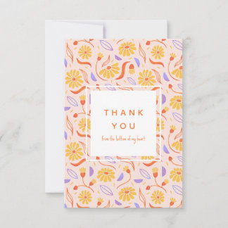 Carte De Remerciements Rudbeckia