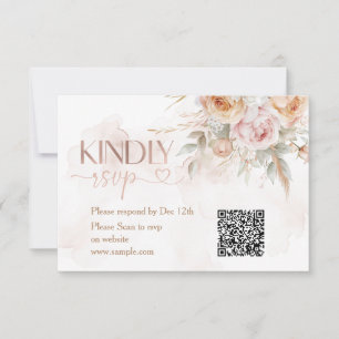 Carte De Remerciements Rustic Floral n'est-elle pas Onederful Birthday RS