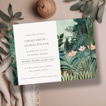 Rustique Exotique Tropical Forest Vow Renouvelleme