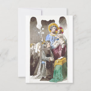Carte De Remerciements Saint Joseph Patron de l'Église universelle