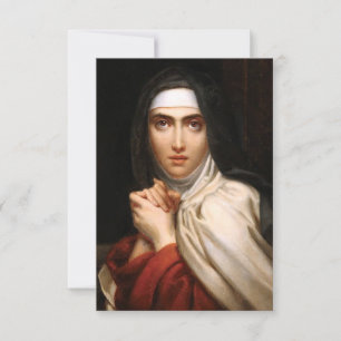 Carte De Remerciements Sainte Thérèse de Jésus