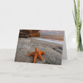 Carte De Remerciements Seashore