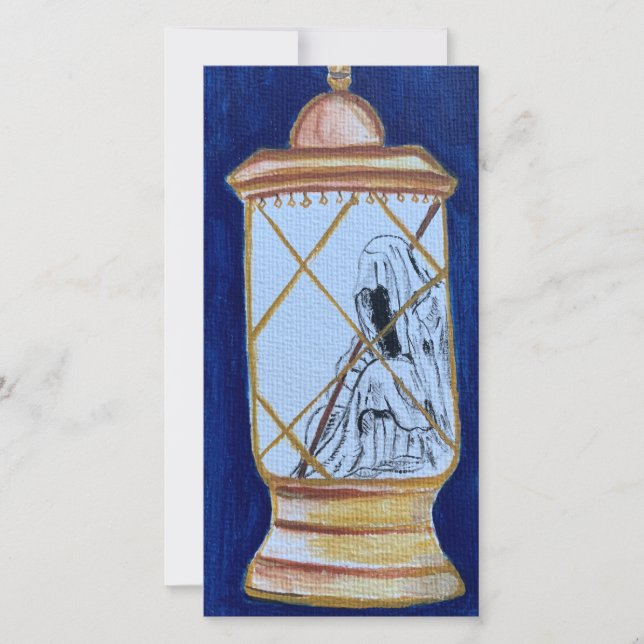 Carte De Remerciements sensations de tarot - le Hermite (Devant)