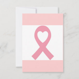 Carte De Remerciements Sensibilisation au cancer du sein