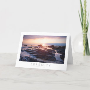 Carte De Remerciements Sérénité