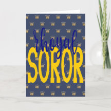 SGRho Inspiré Rhoyal Blue et or Rhoyal Soror T