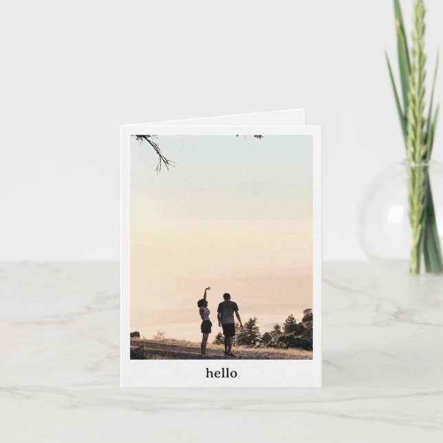 Carte De Remerciements Sharing shadows in Qammouaa (Devant)