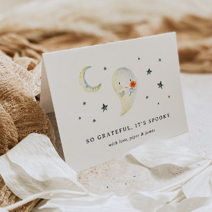 Carte De Remerciements Si gracieux, c'est Éffrayant Baby shower d'Hallo