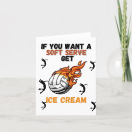 Carte De Remerciements si vous voulez un service doux obtenir de la glace