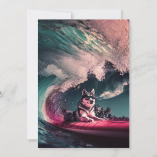 Carte De Remerciements Sibérie Husky Chig Days of Summer Greeting Cards