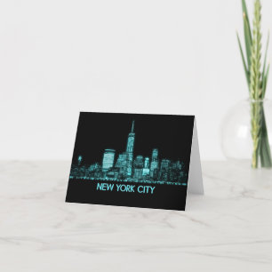 Carte De Remerciements Skyline de New York