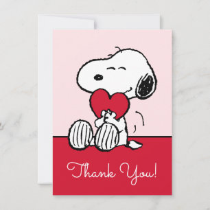 Carte De Remerciements Snoopy   Remerciement pour Baby Shower Little Swee