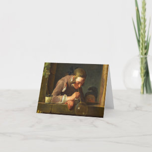 Carte De Remerciements Soap Bubbles, 1733-1734 par Jean Simeon Chardin