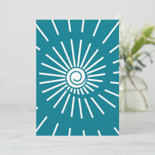 Carte De Remerciements Soleil 11