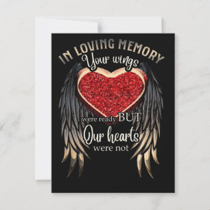 Carte De Remerciements Souvenirs amoureux Vent Saint-Valentin Cadeau