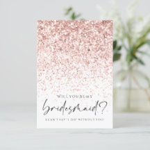 Soyez Mon Porte-Parties scintillant Rose Serveuse