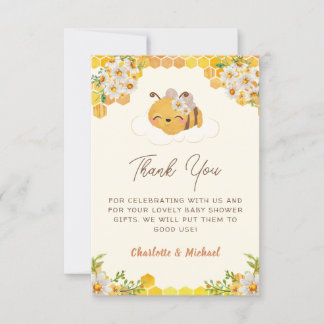 Carte De Remerciements Sucré comme peut être Baby shower