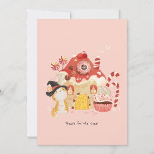 Carte De Remerciements Sugary Goodluck Gingerbread House
