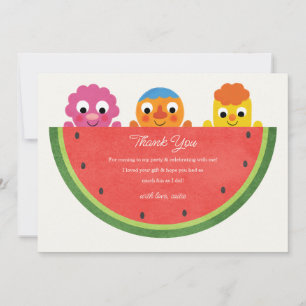 Carte De Remerciements Super simple   Soirée des nouilles et potes
