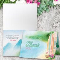 Surf sur Beach Watercolor Summer Luau