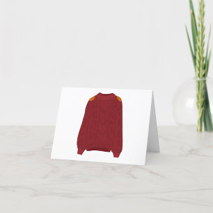 Carte De Remerciements Sweat à nappes